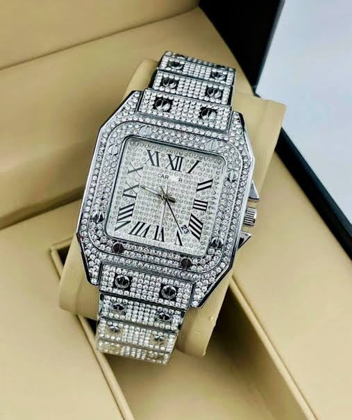 Patek Philippe Full Diamond Watch for boy and girl